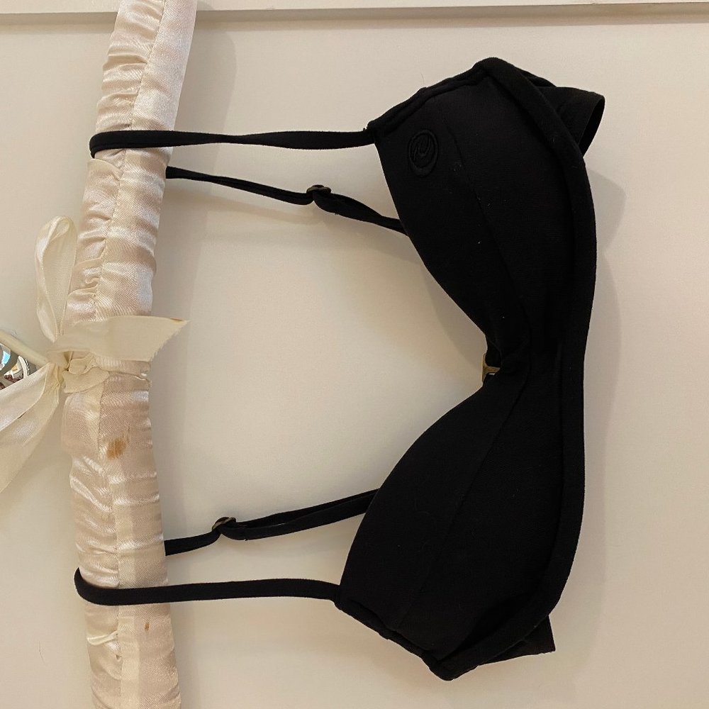 Rip Curl demi bikini top black